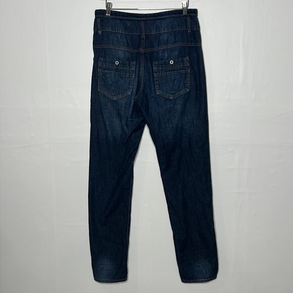 Zara denim rules by TRF baggy high waist size 4 pants. - Picture 3 of 9